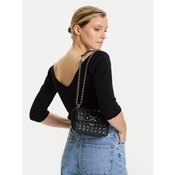 Дамска чанта Guess Nadira Mini HWQG84 24780 Черен