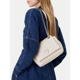 Дамска чанта Guess Everlee HWQG86 79210 Бял