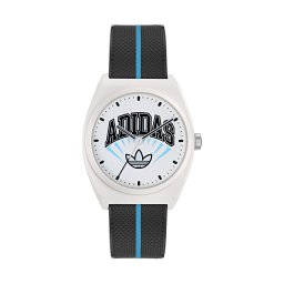 Часовник adidas Project Two AOST25038 Бял
