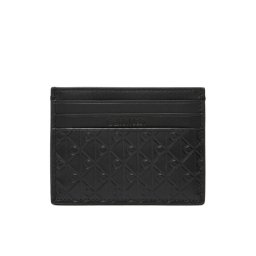 Calvin Klein Калъф за кредитни карти Embossed Emblem Card Case LV04D1128G Черен