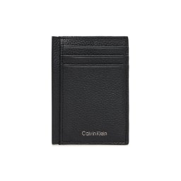 Calvin Klein Калъф за кредитни карти Foil Emboss Ns Card Case LV04D1061G Черен