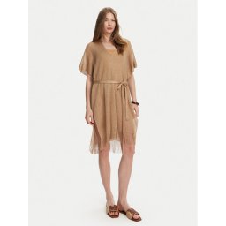 Max Mara Beachwear Кимоно Donolla 2516691039 Розов Relaxed Fit