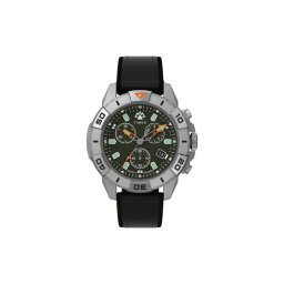 Timex Часовник Expedition Ridge Chronograph TW2W16100 Черен