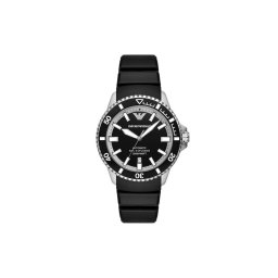 Emporio Armani Часовник Sea Explorer AR60078 Черен