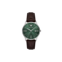Emporio Armani Часовник Minimalist AR11672 Кафяв