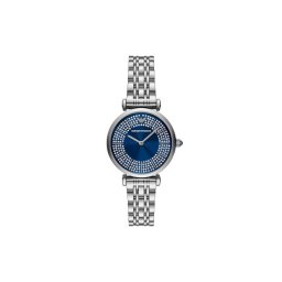Emporio Armani Часовник Gianni T-Bar AR11627 Сребрист