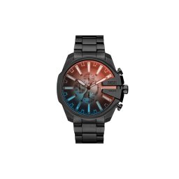 Diesel Часовник Mega Chief Slim DZ4689 Черен