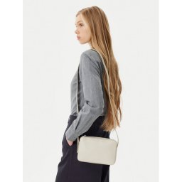 Calvin Klein Дамска чанта Embossed Logo Camera Bag K60K612555 Кремав