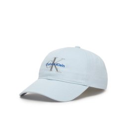 Calvin Klein Шапка с козирка Monologo Embroidery Baseball Hat LV04K5026G Светлосиньо