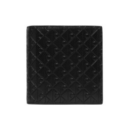 Calvin Klein Портфейл Embossed Emblem Trifold LV04D1145G Черен