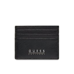 Guess Калъф за кредитни карти Fidenza Slg SMFIDA LEA25 Черен