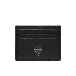 Guess Калъф за кредитни карти SMCSLE LEA25 Черен