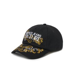 Versace Jeans Couture Шапка с козирка 78VAZK17 Черен
