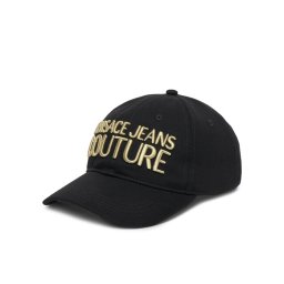 Versace Jeans Couture Шапка с козирка 78VAZK32 Черен