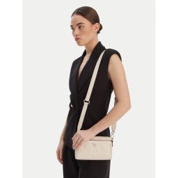 Guess Дамска чанта Cresidia II Mini HWPD98 88720 Кремав