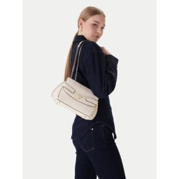 Guess Дамска чанта Serenova HWKG80 91210 Кремав