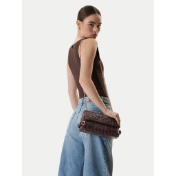 Guess Дамска чанта Paisleigh HWQG98 83210 Кафяв
