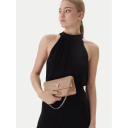Guess Дамска чанта Zalina HWRP93 50700 Златист