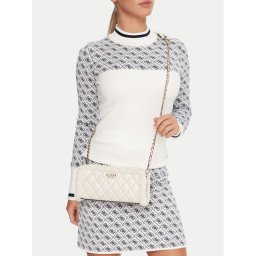 Guess Дамска чанта Cristi Mini HWTG81 39720 Екрю