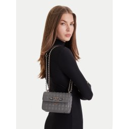 Guess Дамска чанта Nadira Mini HWQG84 24780 Сив