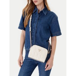 Guess Дамска чанта Aldina HWGG96 63140 Бял