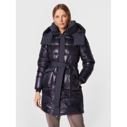 Diego M Пухено яке 22IM-R432 Тъмносин Slim Fit