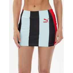 Puma Мини пола DUA LIPA 671256 Цветен Slim Fit