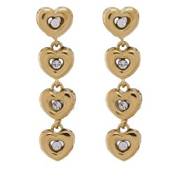 Обици Guess JUBE05 473JW Златист