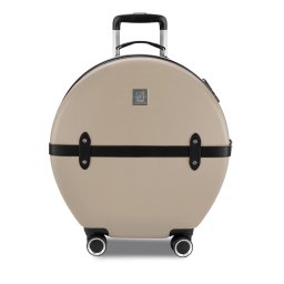Среден куфар Semi Line T5674-3 Златист
