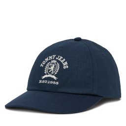 Шапка с козирка Tommy Jeans Tjm Crest Cap AM0AM13286 Тъмносин