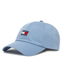 Шапка с козирка Tommy Jeans Heritage Core 5 Panel AW0AW16991 Светлосиньо