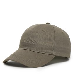 Шапка с козирка Calvin Klein Logo Embroidery Baseball Cap LV04D5003G Сив