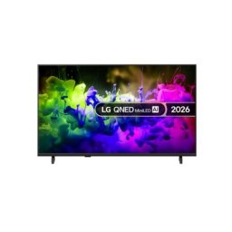 Телевизор LG 43QNED7EB3C, 43" 4K QNED MiniLED Smart TV, 3840x2160, DVB-T2/C/S2, Alpha 7 AI Processor, HDR10 / HLG, webOS 26 ThinQ, VRR / ALLM / HGiG, 4K Super Upscaling, WiFi 5, Bluetooth 5.3, AirPlay 2, LAN, CI, HDMI, AI Sound Pro, Google Cast, 2 pole St