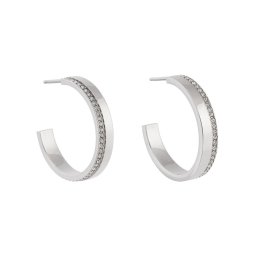 Calvin Klein Обици 35000163 Сребрист