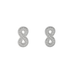 Fossil Обици Sterling JFS00634040 Сребрист