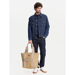 Сак Tommy Jeans Retro Cool Tote AM0AM13278 Бежов