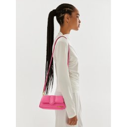 JACQUEMUS Дамска чанта Le Petit Bambimou 233BA335-3073 Розов