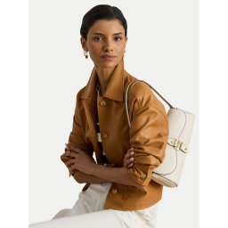 LAUREN RALPH LAUREN Дамска чанта 431977487004 Бял
