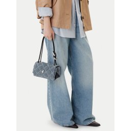 Marc Jacobs Дамска чанта The Quilted Denim Mini 2P5HSH013H03 Син