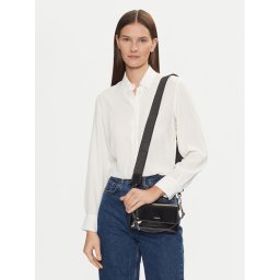 Calvin Klein Дамска чанта Ck Must Dbl Strap Mini Bag_Shiny K60K612772 Черен