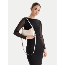 Guess Дамска чанта Noelle II Mini HWZG96 72730 Екрю