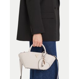 Guess Дамска чанта Bolena Mini HWZG92 07760 Кремав