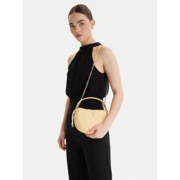 Guess Дамска чанта Elsie Mini HWSR96 50750 Златист
