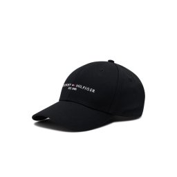 Tommy Hilfiger Шапка с козирка Th Established Cap AM0AM07352 Черен