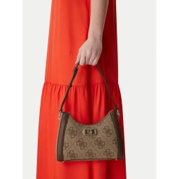 Guess Дамска чанта Karnilla HWOS99 01180 Кафяв