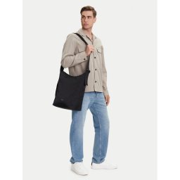 Calvin Klein Сак Ck Ease Hobo Tote K50K512893 Черен