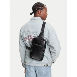 Guess Мъжка чантичка HMBOCA P5326 Черен