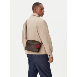 Guess Мъжка чантичка HMMILO P5422 Кафяв