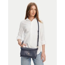 Tommy Hilfiger Дамска чанта Th Modern Conv Crossover AW0AW17465 Тъмносин