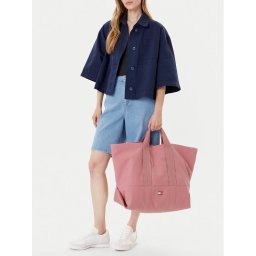 Tommy Jeans Дамска чанта Tjw Tote Edition Canvas AW0AW17542 Розов